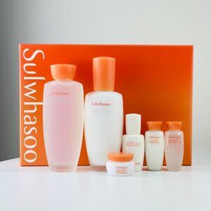 Sulwhasoo Essential Comfort Daily Routine Skincare 6 pcs Gift Box Set, NWT